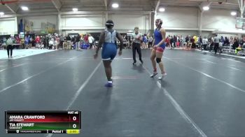 190 lbs Champ. Round 1 - Amara Crawford, Jay County vs Tia Stewart, Sandusky