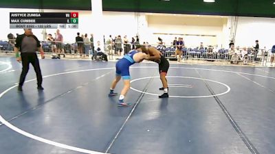 132 lbs Round Of 32 - Justyce Zuniga, WA vs Max Cumbee, IL