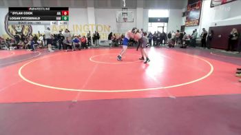 190 lbs Champ. Round 2 - Dylan Cook, Arlington vs Logan Fitzgerald, Hamilton