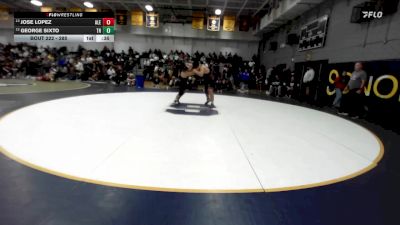 285 lbs Cons. Round 1 - George Sixto, Trabuco Hills vs Jose Lopez, Alemany