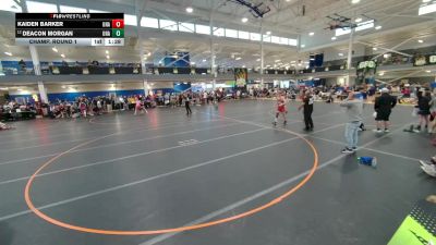 138 lbs Champ. Round 1 - Kaiden Barker, Unattached vs Deacon Morgan, Unattached