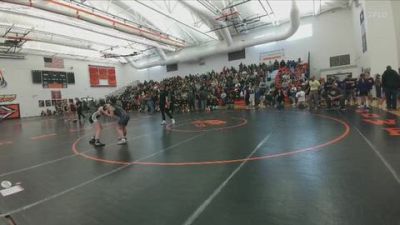 115 lbs Semifinal - Jaylee Larson, Thermopolis Middle School vs Haven Wiggins, Greybull/Riverside MS