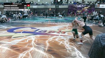 139 lbs Round 1 (4 Team) - Thomas Hernandez, Delta, OH vs Andrew Roskosh, Apple Valley, MN