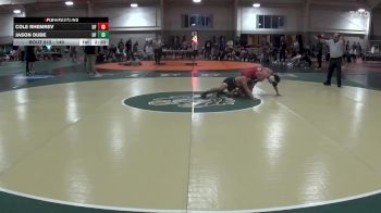 149 lbs Semifinal - Cole Rhemrev, Indiana vs Jason Dube, Unattached