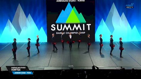 Adrenaline Studio - Vortex [2025 Junior Coed - Pom Semis] 2025 The Dance Summit