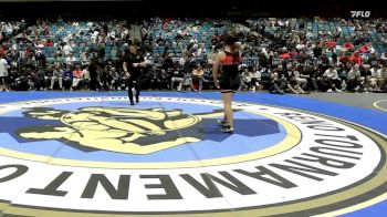 140 lbs Quarterfinal - Chloe Critchlow, Grantsville vs Mia Gil, Marina