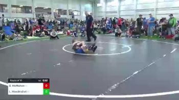 B-65 lbs Round Of 16 - Odin McMahon, NY vs Larkin Hendershot, WV