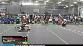 113 lbs Round 3 (8 Team) - Landon Price, Iowa Gold vs Cole Krutzfeldt, Montana Maroon
