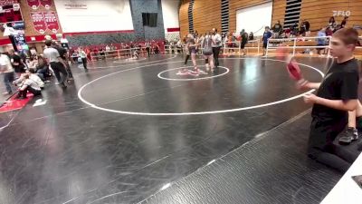 129-141 lbs 1st Place Match - Kylie Geis, Thermopolis Middle School vs Briar Lahoe, Thermopolis Middle School