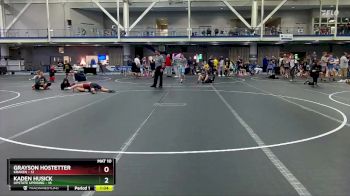 100 lbs Round 9 (10 Team) - Kaden Husick, Upstate Uprising vs Grayson Hostetter, Kraken