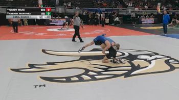 Cons. Round 1 - Grady Maas, Wayne vs Ezekiel Martinez, Gretna East