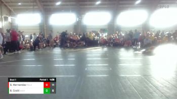 60 lbs Round 1 - Damien Hernandez, PA Alliance Black vs Brody Codd, AACO Allstars