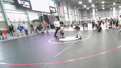 92 lbs Champ. Round 1 - Lazarus McEwen, Mat Demon WC vs Easton Quolas, Tigard WC