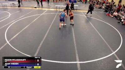 160 lbs Round 2 - Mason Pflugshaupt, MN vs Adam Wieden, MN