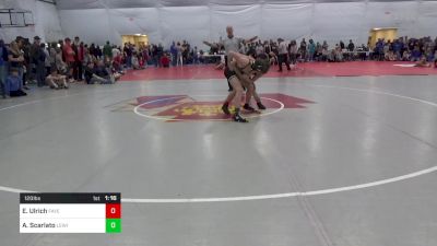 120 lbs Round Of 16 - Evan Ulrich, Fayetteville vs Anthony Scarlato, Lewisberry