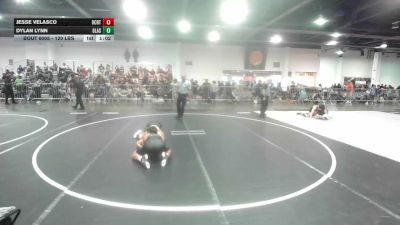 120 lbs Round Of 32 - Jesse Velasco, Ocrtc vs Dylan Lynn, Glasgow WC