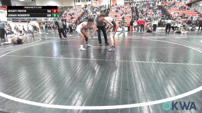 106 lbs Rr Rnd 1 - Wyatt Fritts, Tahlequah Wrestling Club vs Jonah Roberts, Raw Wrestling Club