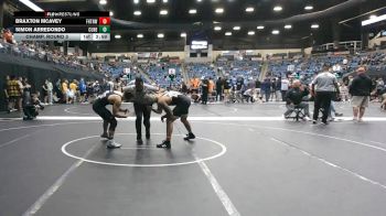 165 lbs Champ. Round 3 - Braxton Mcavey, Fort Hays Tech Northwest vs Simon Arredondo, Concordia (Neb.)