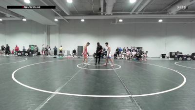Masters B FS - 70 lbs Cons. Round 4 - Grant Porter, California vs Jacob Salas, Mad Cow Wrestling Club