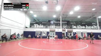 162 lbs Semifinal - Nick Debellis, Empire Wrestling Academy Black - HSC vs Lucas Drake, Mat Assassins White - HSC