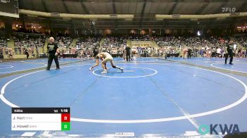 112 lbs Quarterfinal - Jake Hart, Perkins vs Jonas Howell, Dark Cloud Wrestling Club