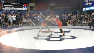 138 lbs Champ. Rd Of 32 - Landen Davis, IA vs Blue Stiffler, GA