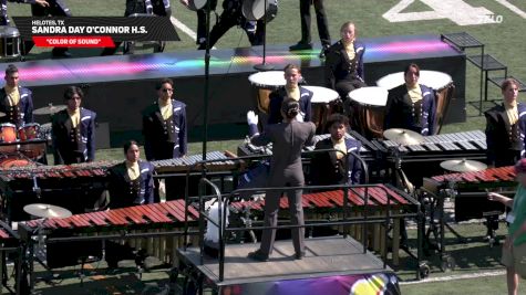 Sandra Day O'Connor High School "Helotes TX" at 2024 Texas Marching Classic