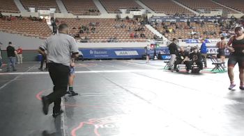 287-D4 Champ. Round 1 - Jedidiah Segay, Hopi Jr./Sr. High School vs Isaiah Cook, Morenci High School