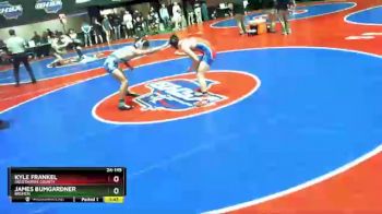 2 lbs Quarterfinal - James Bumgardner, Bremen vs Kyle Frankel, Oglethorpe County