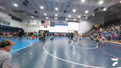 77 lbs Cons. Round 3 - Holden Adams, High Plains Thunder vs Mack Grant, Douglas WC