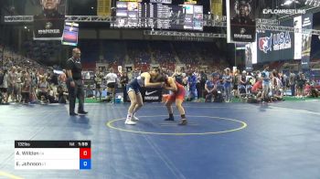 132 lbs Cons Semis - Athena Willden, California vs Elleni Johnson, Utah