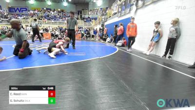 66 lbs Rr Rnd 5 - Carter Reed, Barnsdall Youth Wrestling vs Grayson Schultz, Oklahoma Phantom Wrestling Club