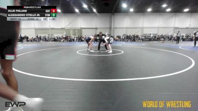 110 lbs 7th Place - Ollie Pulliam, Best Trained 14U 1 vs Alessandro Vitello Jr., Storm MS