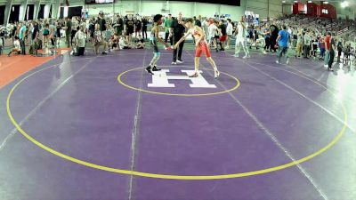 106 lbs Cons. Round 3 - Nathanial Sanders, Red Cobra Wrestling Academy vs Ahmad Shabazz, Beat The Streets Cleveland