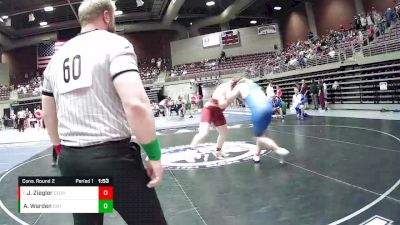 Cons. Round 2 - Jayson Ziegler, Cedar City vs Andrew Warden, Dixie