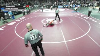 II-118 lbs Cons. Round 4 - Jackson Labarge, Northern Adirondack vs Miles Torres, Southwestern