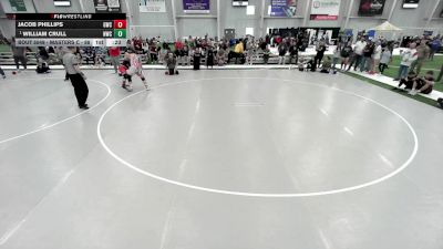 Masters C - 88 lbs Quarters - William Crull, Northeastern Wrestling Club vs Jacob Phillips, Grantsville Wrestling Club
