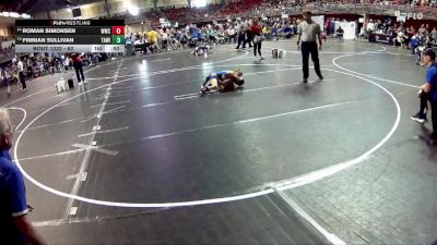 62 lbs Cons. Round 2 - Roman Simonsen, Wahoo Wrestling Club vs Finnian Sullivan, Team Agoge Wrestling Inc