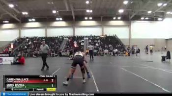 125 lbs 2nd Wrestleback (16 Team) - Cagen Wallace, Lindsey Wilson (Ky.) vs Eddie Daniel, Ottawa University