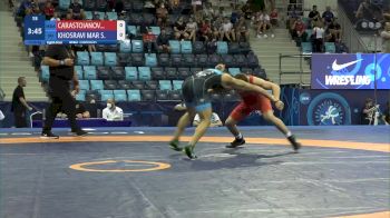 55 kg 1/8 Final - Dmitri Carastoianov, Moldova vs Shahdad Ali Khosravi Mardakheh, Iran
