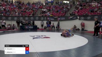 100 kg Semis - Aibek Usupov, Ohio vs Tolkunbek Askarov, Colorado