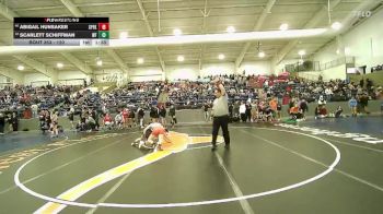 120 lbs Cons. Round 3 - Scarlett Schiffman, West Field vs Abigail Hunsaker, Spanish Fork