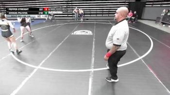 4A 145 lbs Cons. Semi - Pepper Streight, Uintah vs Johana Pilcova, Cottonwood