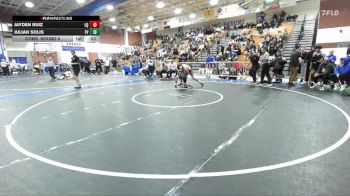 144 lbs Cons. Round 6 - Jayden Ruiz, La Quinta L (La Quinta) vs Julian Solis, Fountain Valley