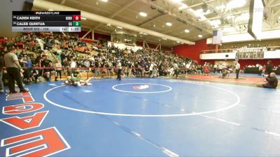 159 lbs Semifinal - Caden Keith, Heritage vs Caleb Quintua, Casa Grande