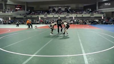 130 lbs Quarterfinal - Easton Martin, Centennial vs Cole Jensen, Springfield