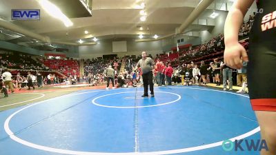 Semifinal - Kevin Linville, Skiatook Youth Wrestling vs Wyatt West, Woodland Wrestling Club