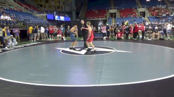 132 lbs Cons Semi - Davis Parrow, Minnesota vs Manuel Saldate, Nevada