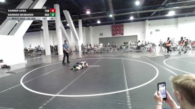 50 lbs Round Of 32 - Xander Licea, Team Coalinga vs Dawson McMahon, Shootbox WC
