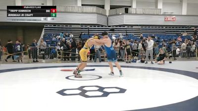 160 lbs Champ. Round 4 - Tripp Kinnison, Bobcat Wrestling Club vs Jeremiah Jr CRAFT